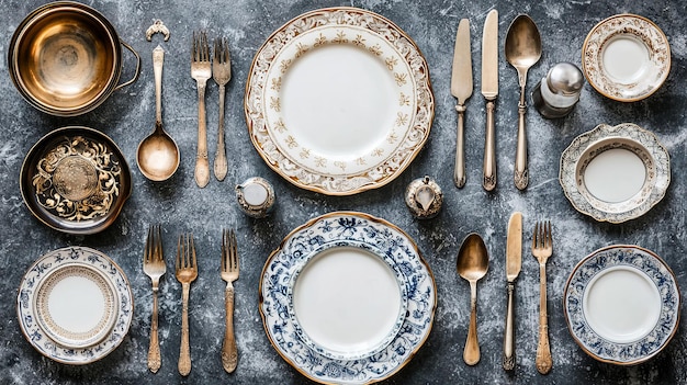 Colecție de farfurii elegante